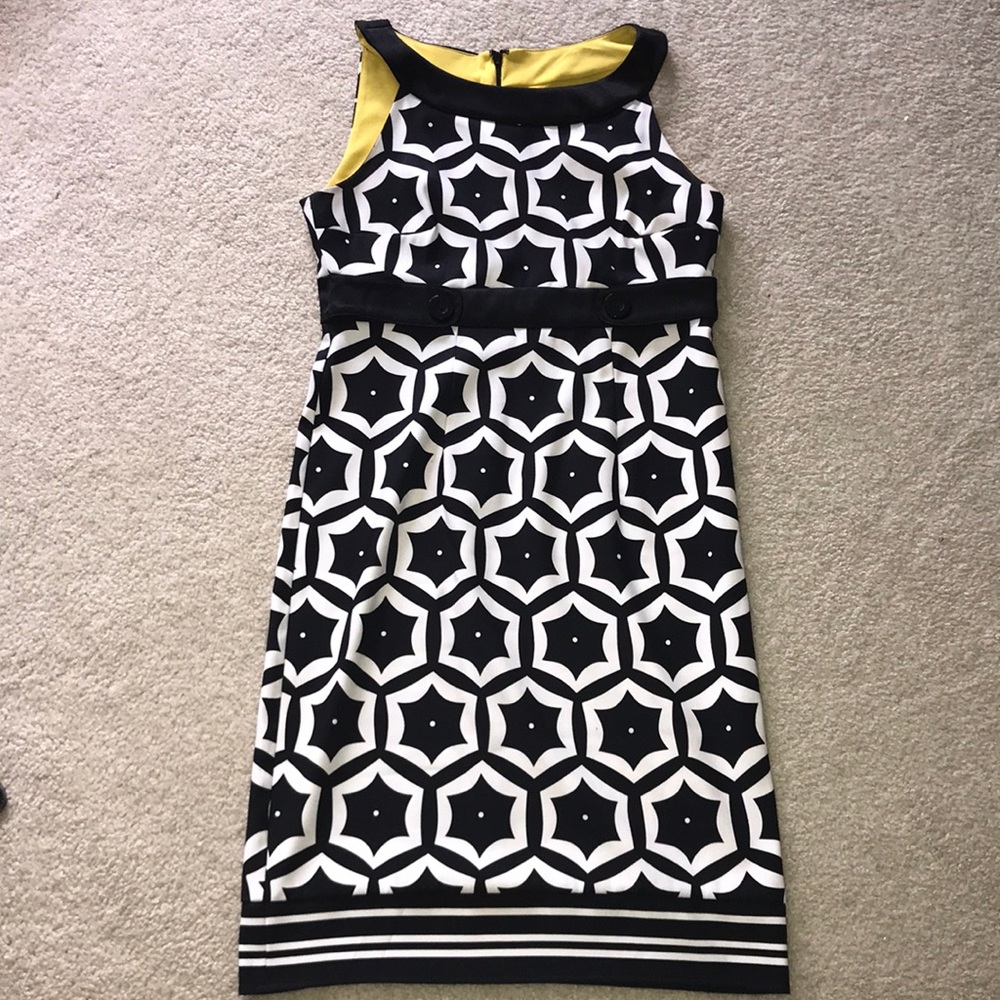 Black & White London Times Sleeveless Dress